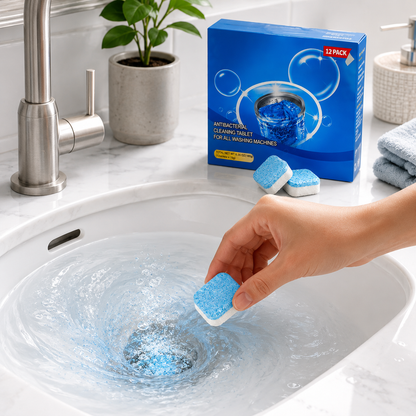 🔥HOT SALE 55% OFF💥🫧Drain Cleaning Tablets 12 Pack For Sinks, Showers & Washing Machines