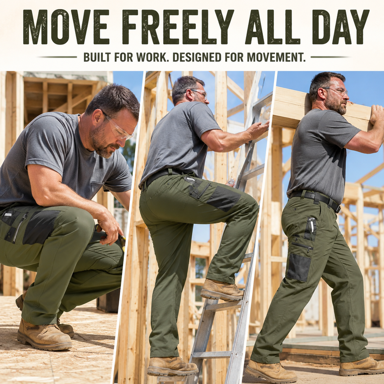 🔥 20,000+ Sold | Men’s FR Tactical Work Pants – Flame-Resistant, Tougher Than Jeans 💪
