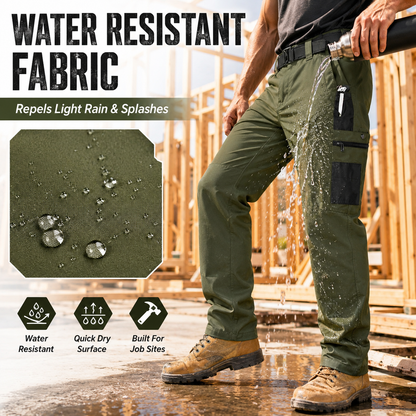 🔥 20,000+ Sold | Men’s FR Tactical Work Pants – Flame-Resistant, Tougher Than Jeans 💪