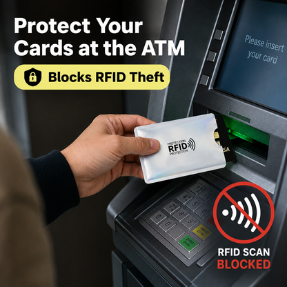 🔒ONLY TODAY 50% OFF💳 RFID Blocking Sleeves – Stop Digital Pickpockets