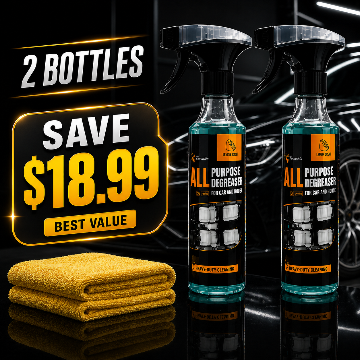🚗50% OFF TODAY✨ Car Interior Foam Cleaner Spray 💺Make Your Car Look Like New Again