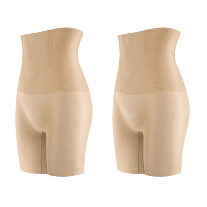 [2-Pack Fajas Colombianas Shaping Pants ] Women's Tummy Control Butt-Lifting Shapewear, Sexy and Comfortable High-Waist Body Sculpting Garment Womenswear Compression
