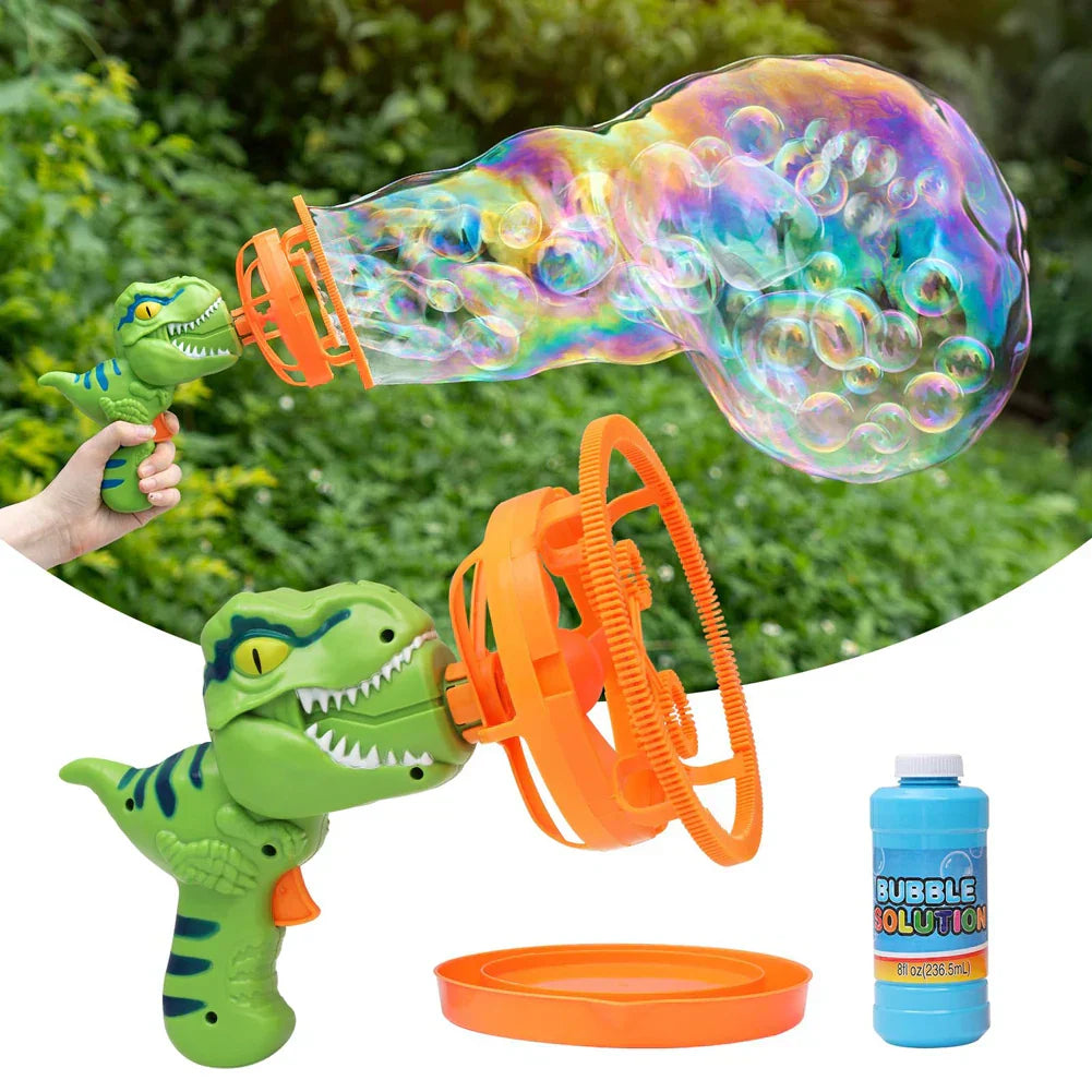 🔥HOT SALE 50% OFF✨Dino Bubble Gun Machine