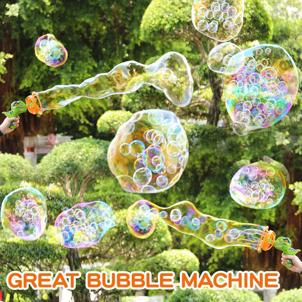 🔥HOT SALE 50% OFF✨Dino Bubble Gun Machine