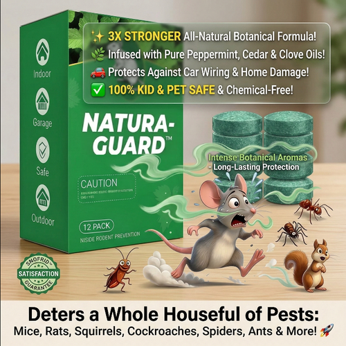 🔥HOT SALE 55% OFF🟢Natural Peppermint Rodent Repellent Balls🐀