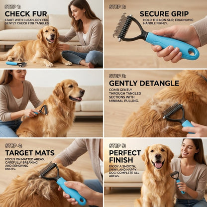 🔥HOT SALE 55% OFF🐱🐶Universal Pet Detangling Comb✨