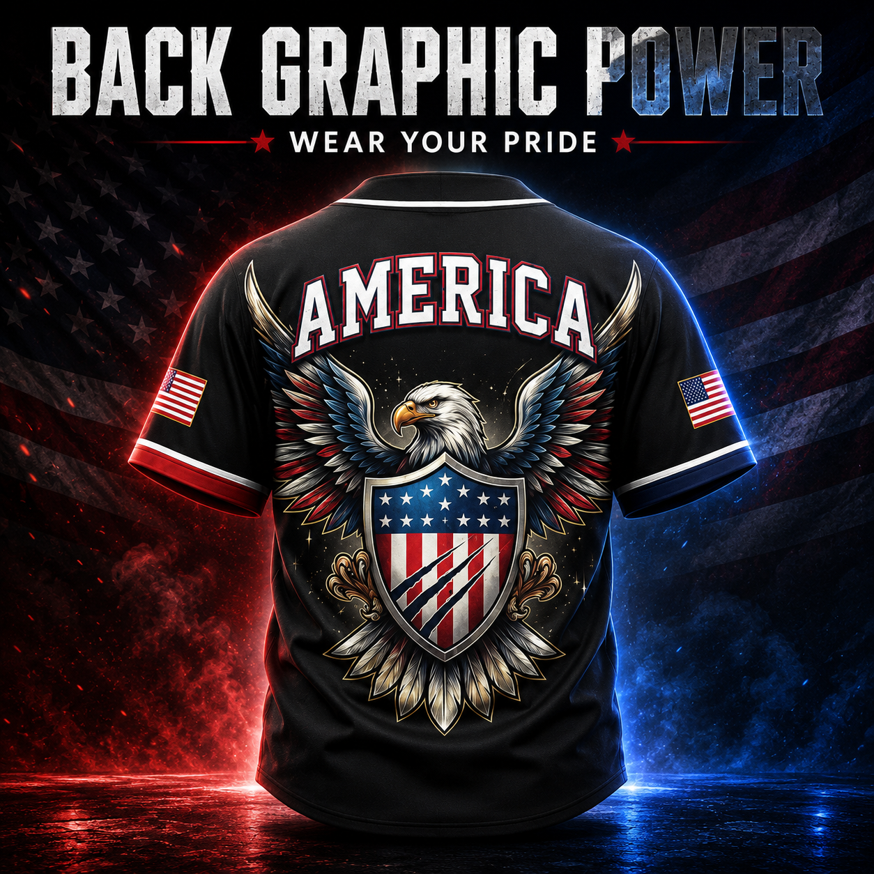 🔥HOT SALE 55% OFF 🇺🇸🦅American-style baseball jersey