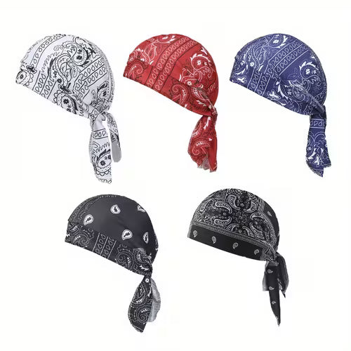 🔥HOT SALE 50% OFF🎁💨 Paisley Cooling Headscarf – Elastic Fit, No Pressure 🏃‍♂️Summervibes🌿