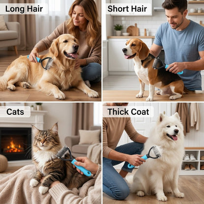 🔥HOT SALE 55% OFF🐱🐶Universal Pet Detangling Comb✨