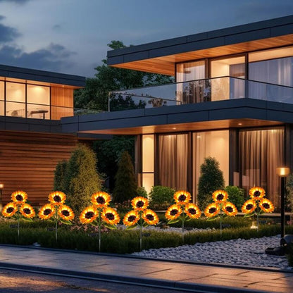 🔥🌻Last Day Sale 49% OFF🌞Solar LED Sunflower Garden Lights-29.6inch/74cm
