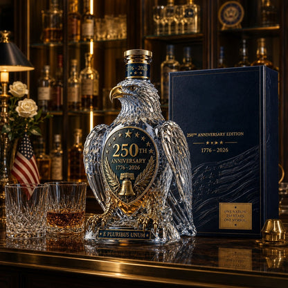 🔥HOT SALE 🦅Bald Eagle Whiskey Bottle -250th Anniversary Commemorative Bottle
