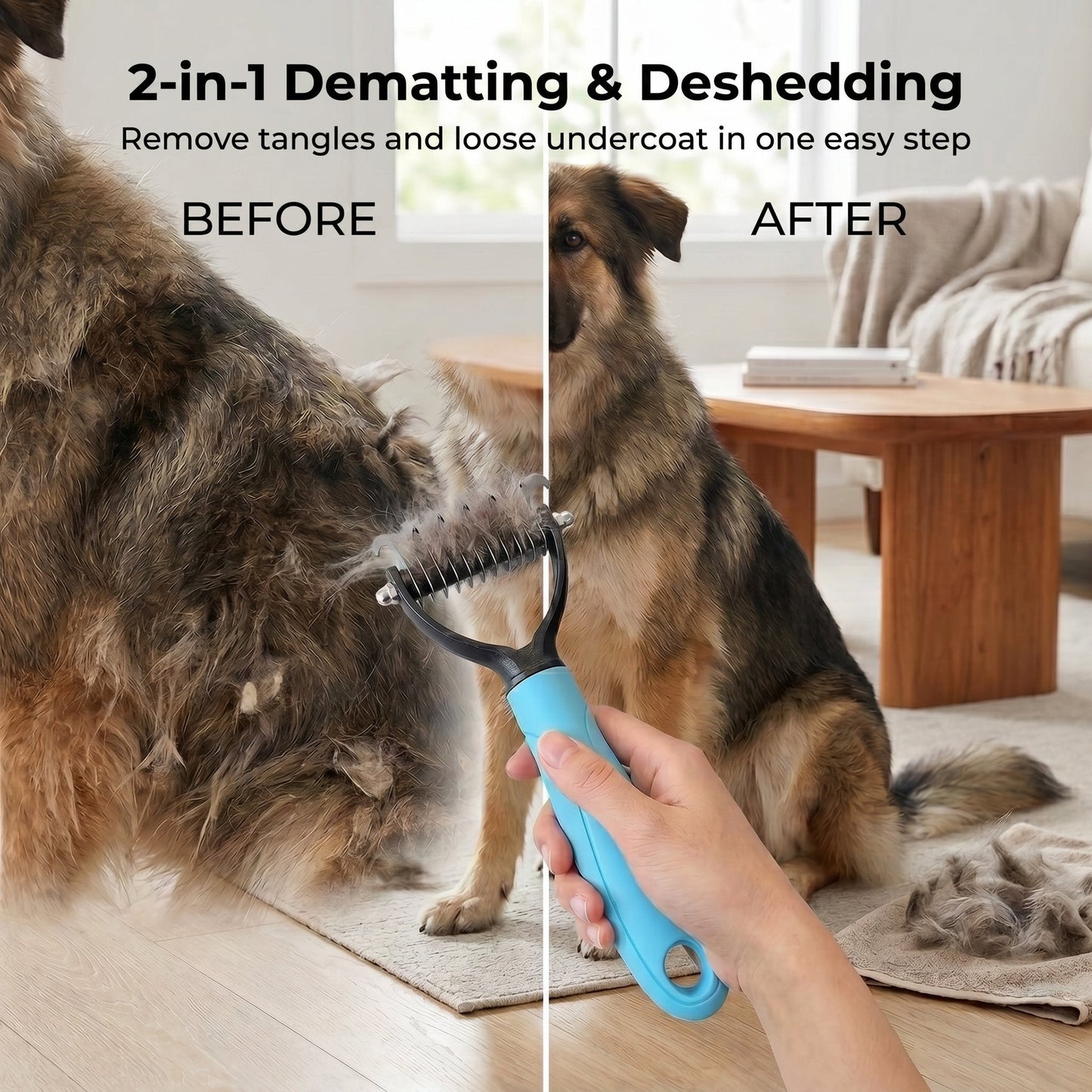 🔥HOT SALE 55% OFF🐱🐶Universal Pet Detangling Comb✨
