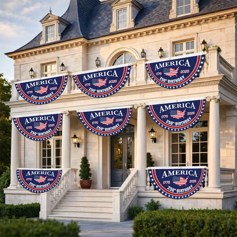 🔥HOT SALE 55% OFF🔥250th Anniversary USA Fan Flag