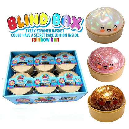 Expressive Dumpling Squishy - Blind Box, Mysecret Bun Fidget Toy
