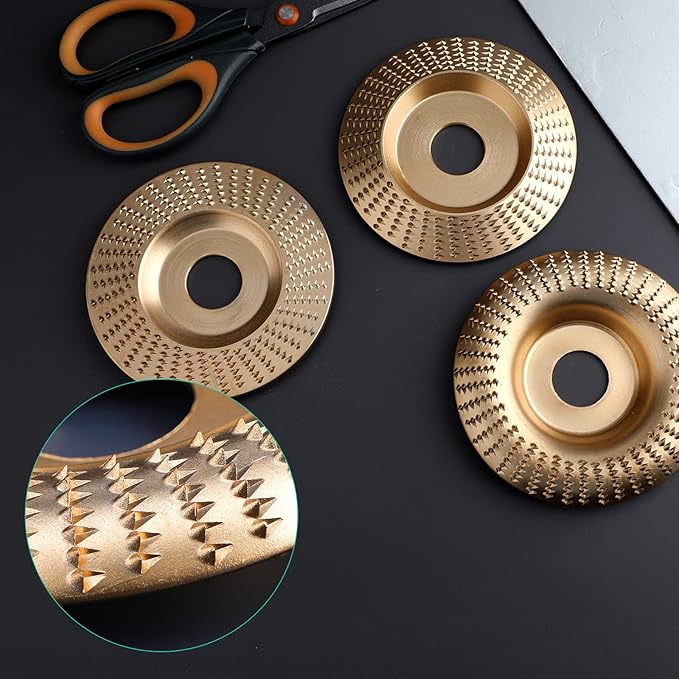 🔥🔨 Pro-Grade Wood  Carving Discs [3 PCS]