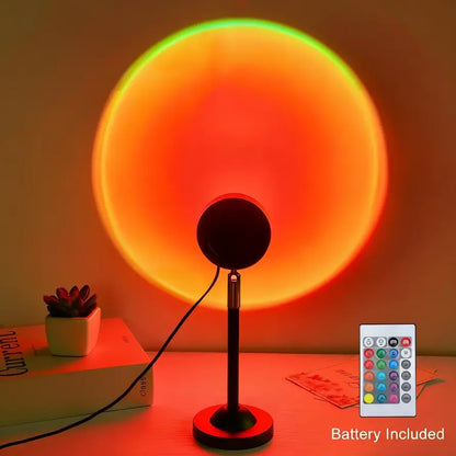 Fall Sunset Lamp Projector Light