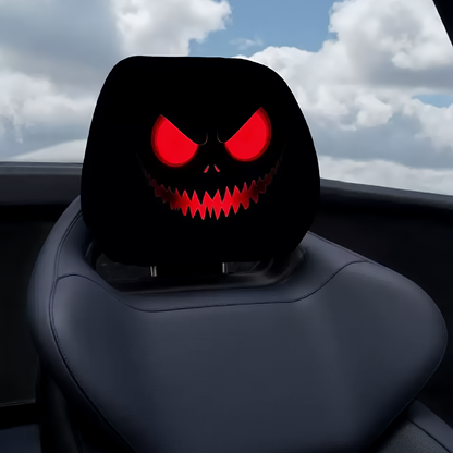 🔥Summer Promotion 55% OFF💥😆 Funny Cartoon Car Headrest Covers – 2PCS Universal Fit 🚗